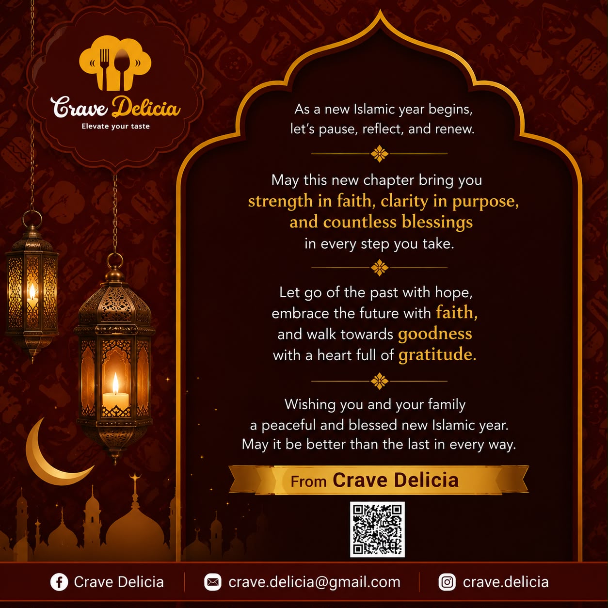 Ramadan Kareem from Crave Delicia